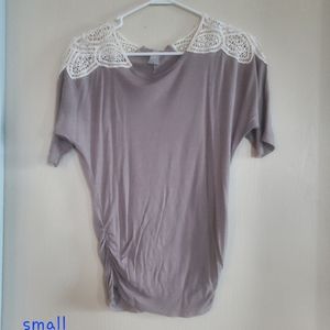 Small gray with lace